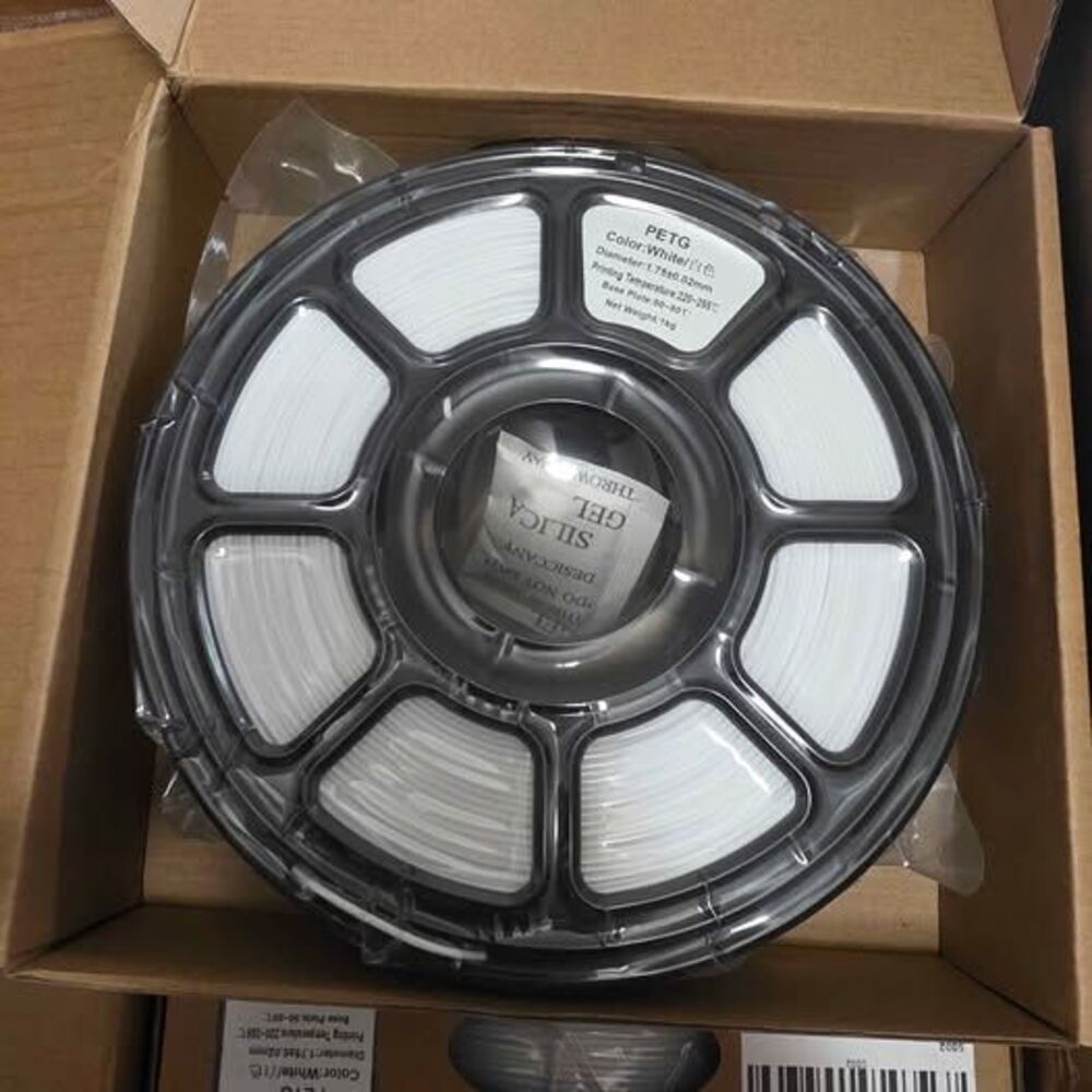 White petg filament $11 each